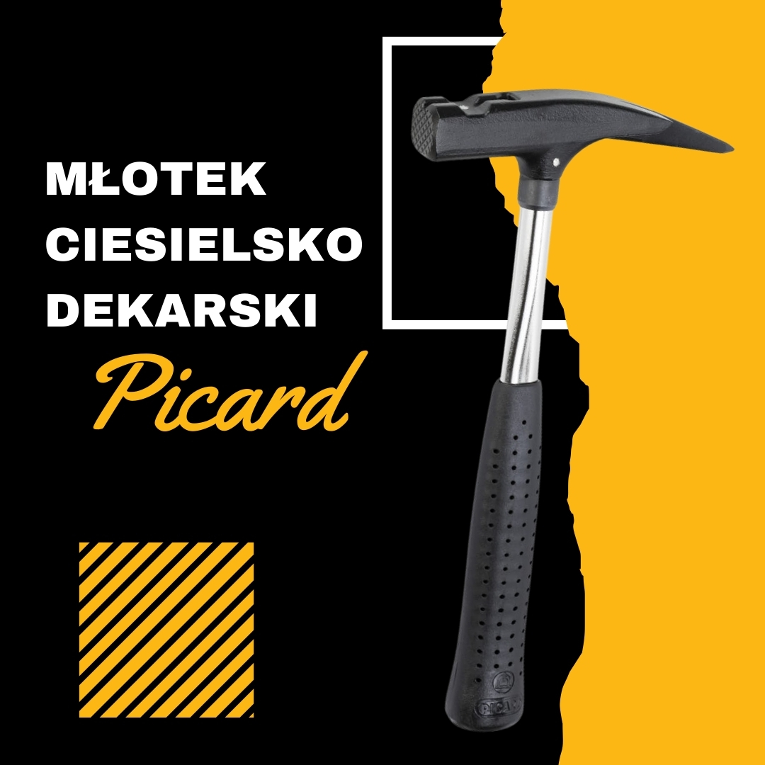 Wyjątkowy młotek ciesielsko-dekarski z certyfikatem TÜV 